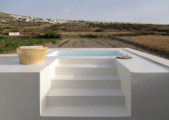 Wonderful Santorini House Villa Vinsanto Private Pool Sea Views Finikia-Oia