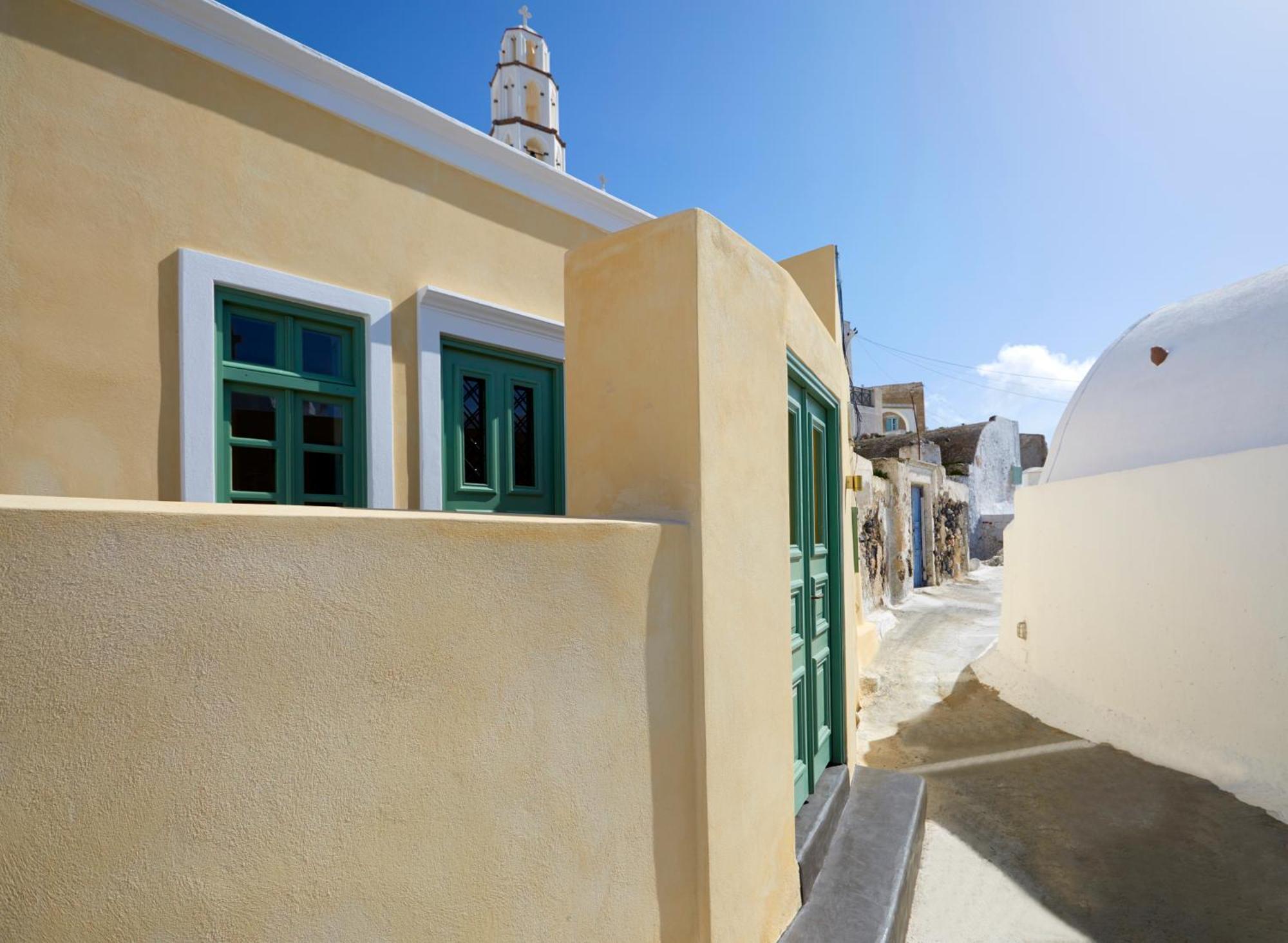 Yellow Orchid Cycladic House Pyrgos Kallistis