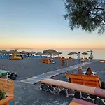 Located By The Sea One Beachfront Private Captain Lazaros Pool Villa With Loft In 750Sqm Spacious Private Plot-Jacuzzi-Sunrelax-Furnished Terace-Gazebo-Private Parking,Sleep 3 Adults And 2 Children, Just Steps From The Black Beach-Seaview