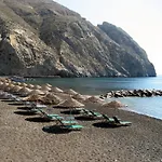 Located By The Sea One Beachfront Private Captain Lazaros Pool Villa With Loft In 750Sqm Spacious Private Plot-Jacuzzi-Sunrelax-Furnished Terace-Gazebo-Private Parking,Sleep 3 Adults And 2 Children, Just Steps From The Black Beach-Seaview