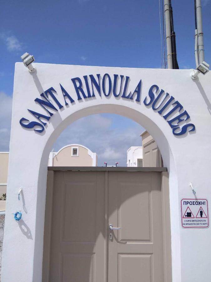 Santa Rinoula Sea Sunset Views Adults Only Megalochori (Santorini)