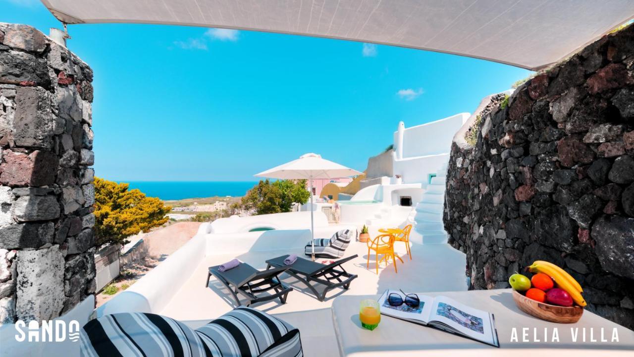 Villa Sando Traditional Cave With Jacuzzi And Sea View Vourvoulos