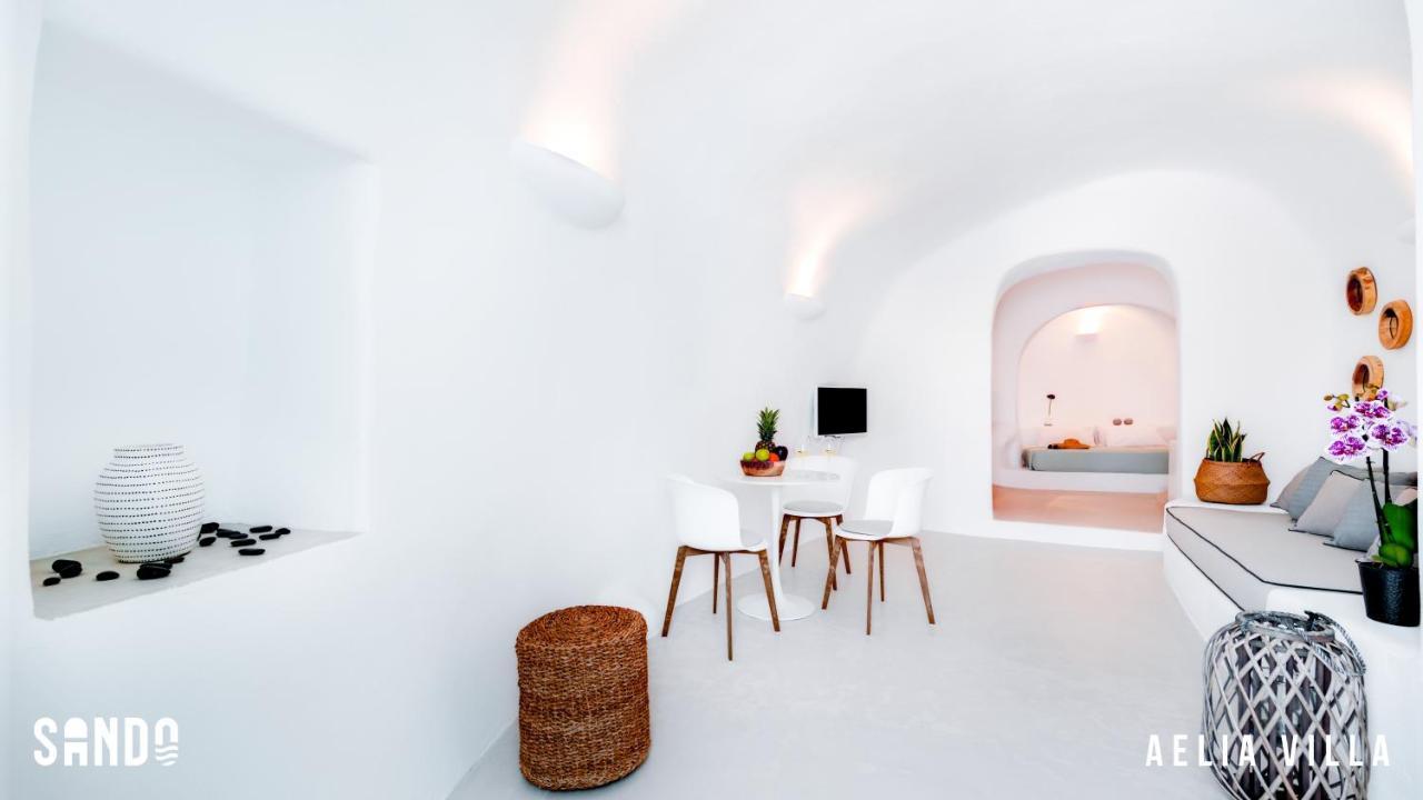 Sando Traditional Cave With Jacuzzi And Sea View Villa Vourvoulos