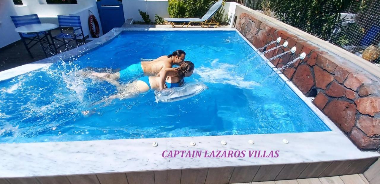 Captain Lazaros Villa: Black With Pool And Sea View * Perissa (Santorini)