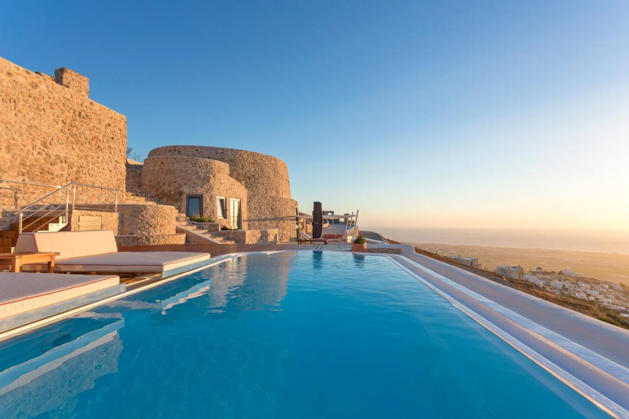 Kamini Santorini Villa Pyrgos Kallistis
