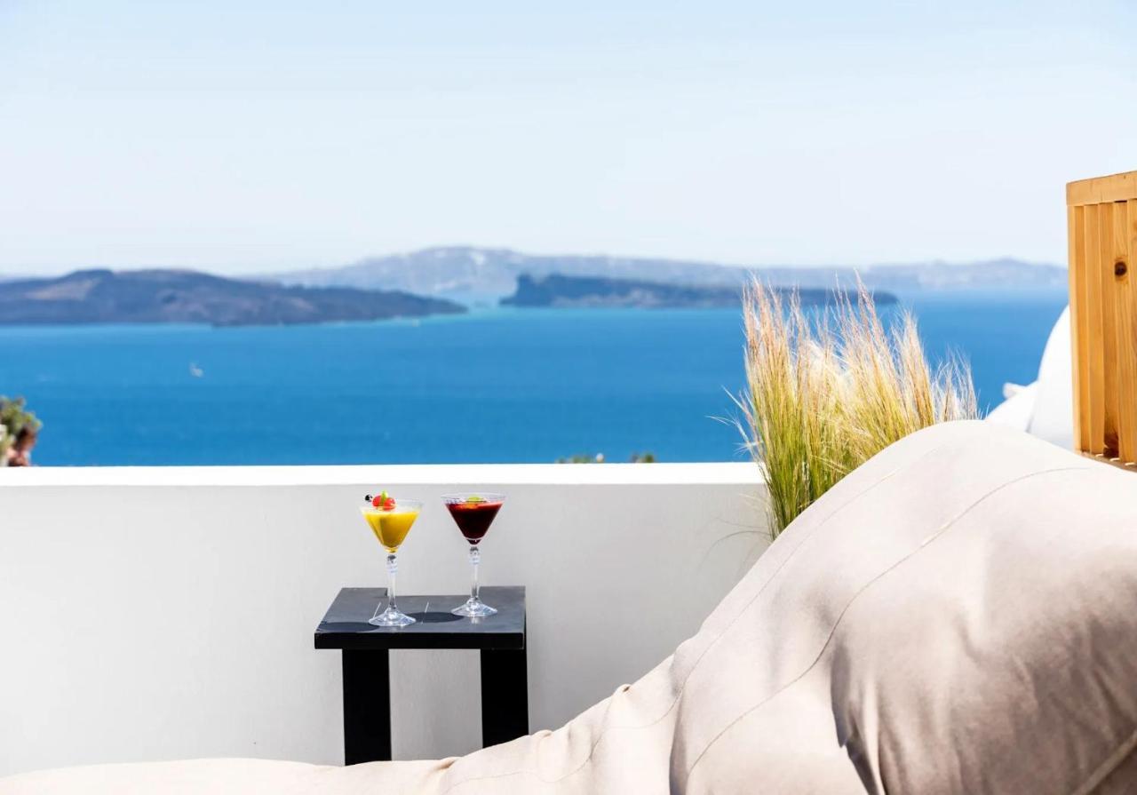 Pousada Amazing Santorini Blue Horizon 1 Bedroom Outdoor Plunge Pool Caldera View *