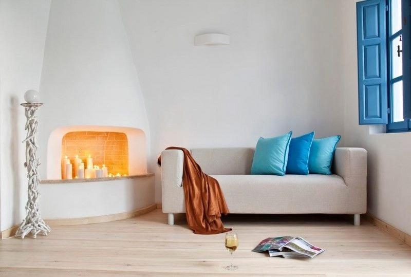 Villa Beautiful Santorini 2 Bedroom Panoramic Caldera Sea Views Private Plunge Pool Megalochori *