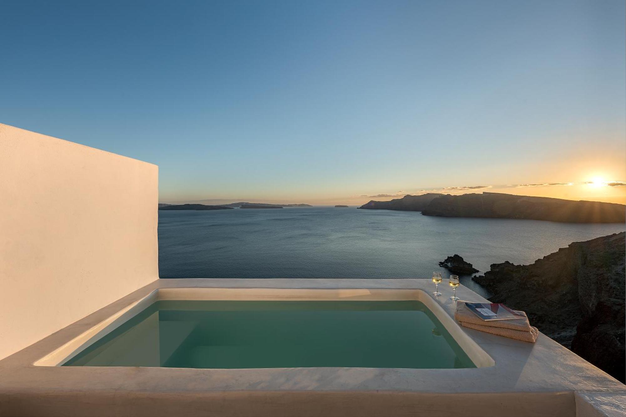 Big Blue By Caldera Oia (Santorini)