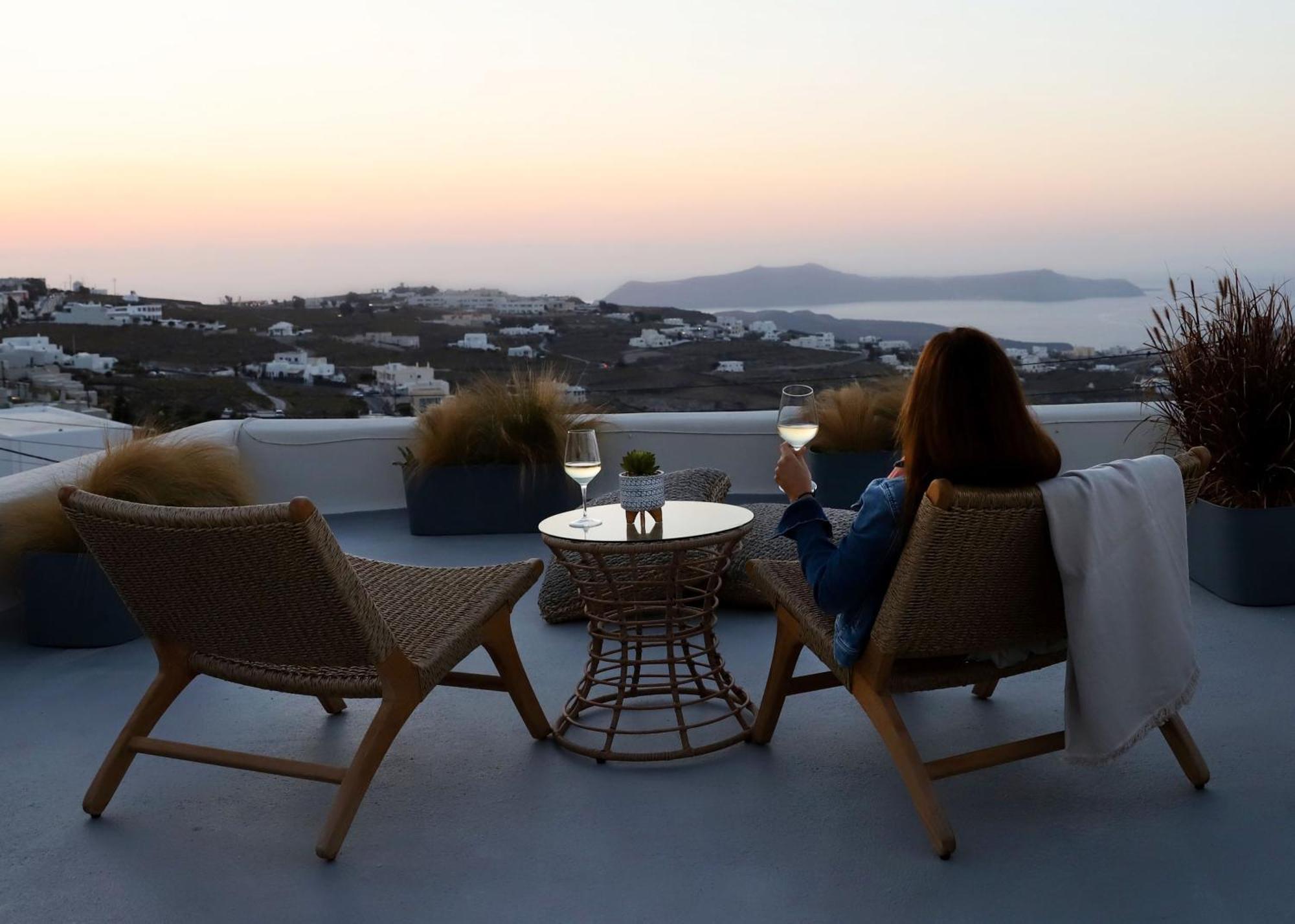 Hotel Arxegono Cave Santorini Pyrgos Kallistis