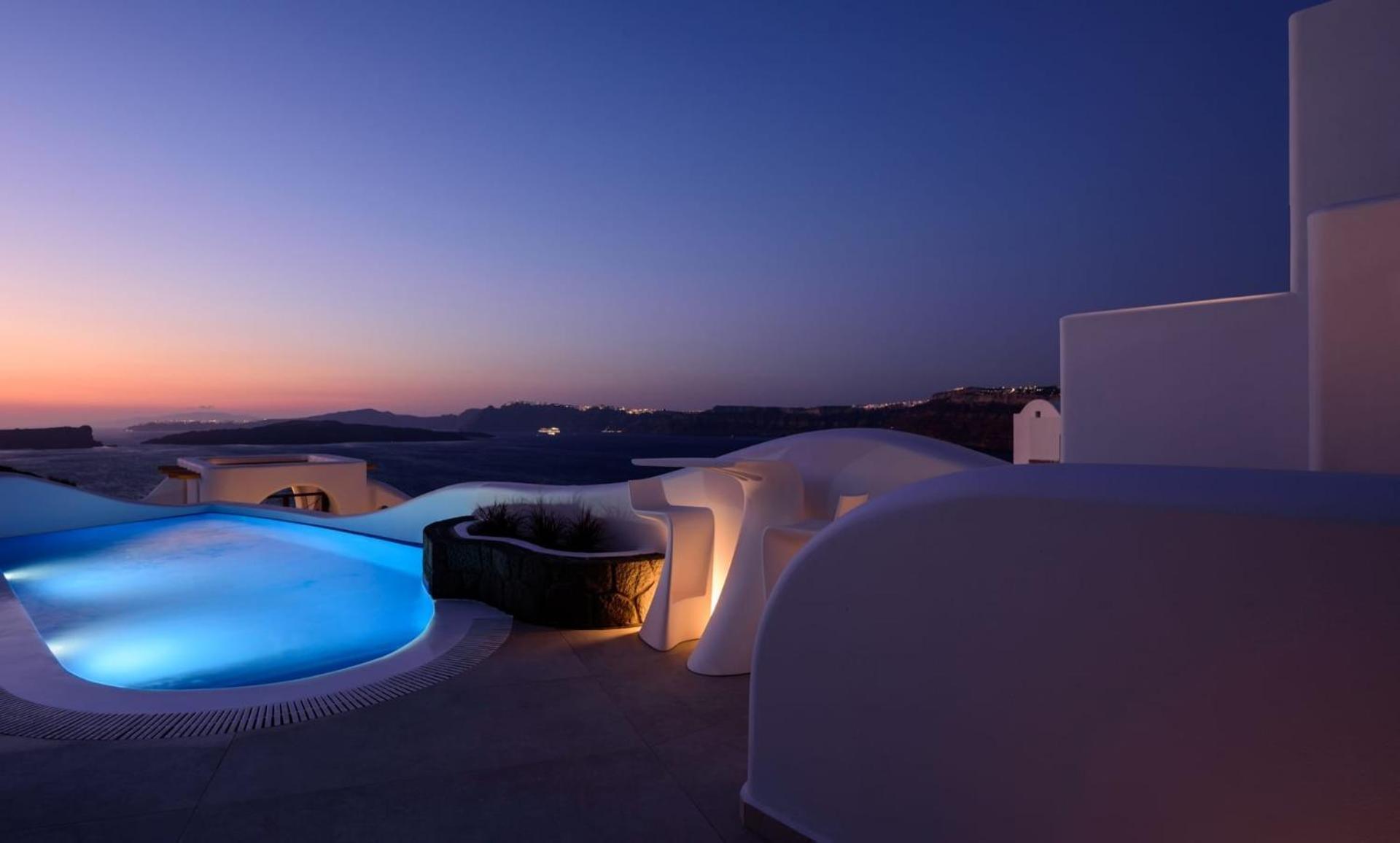 Villa Exquisite Santorini Luna 3 Bedrooms Breathtaking Sea Views And Private Pool Akrotiri *