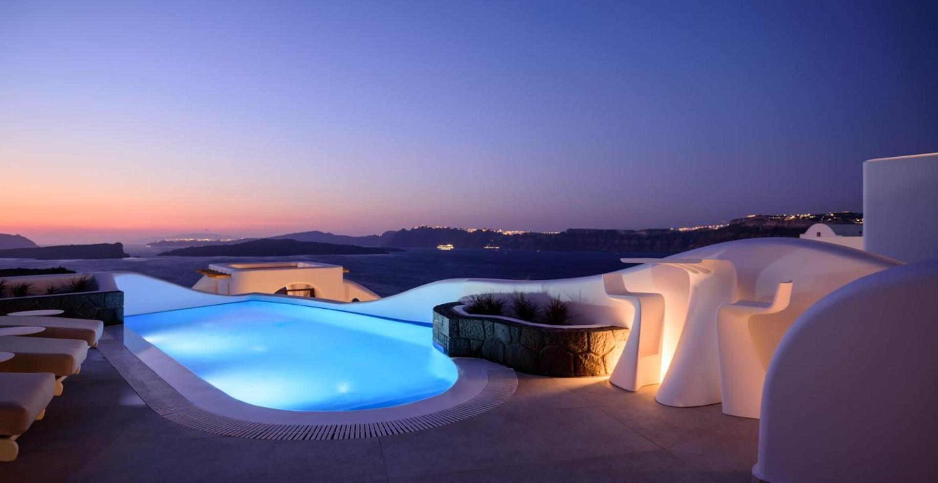 Exquisite Santorini Luna 3 Bedrooms Breathtaking Sea Views And Private Pool Akrotiri