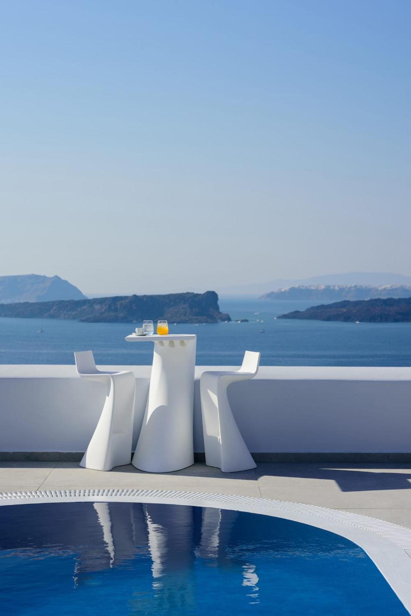 Splendid Santorini Vista 3 Bedrooms Private Pool Bath Breathtaking Sea Views Akrotiri