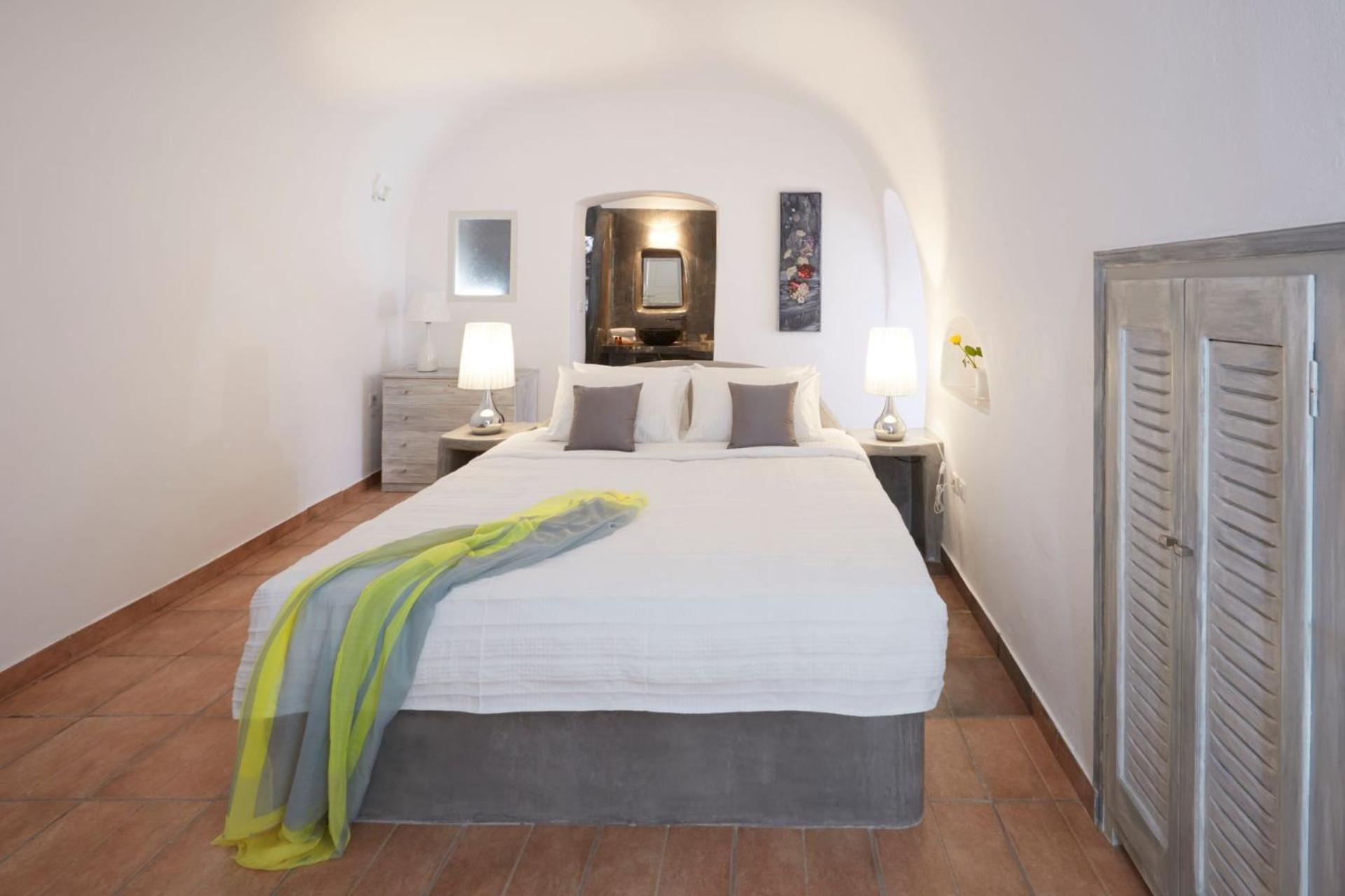 Elegant Santorini House Horizon Caldera View-outdoor Hot Tub Oia *