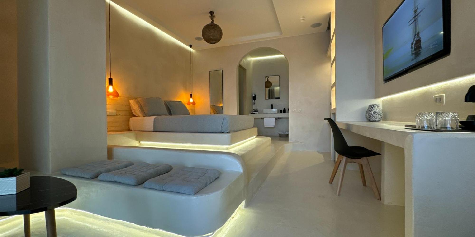 Salida Del Sol Santorini Aparthotel Exo Gonia