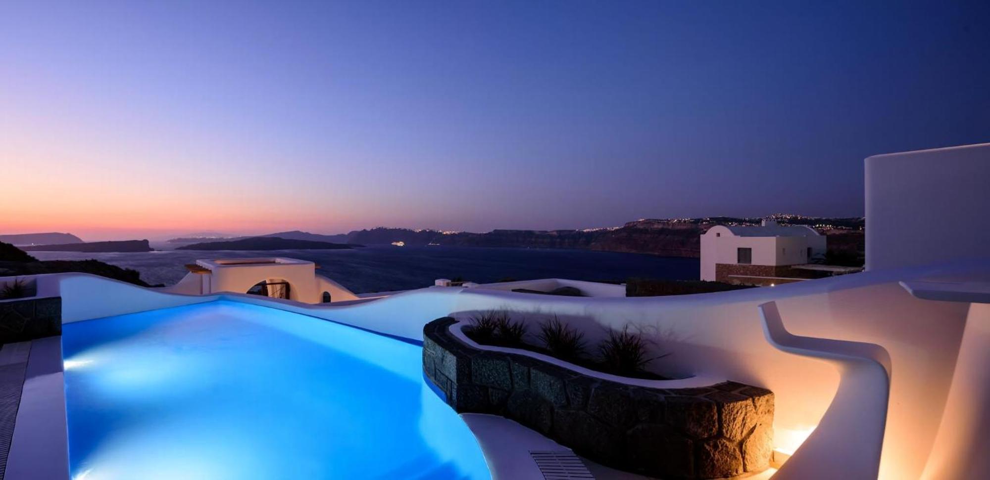 Exquisite Santorini Luna 3 Bedrooms Breathtaking Sea Views And Private Pool Akrotiri Akrotiri (Santorini)