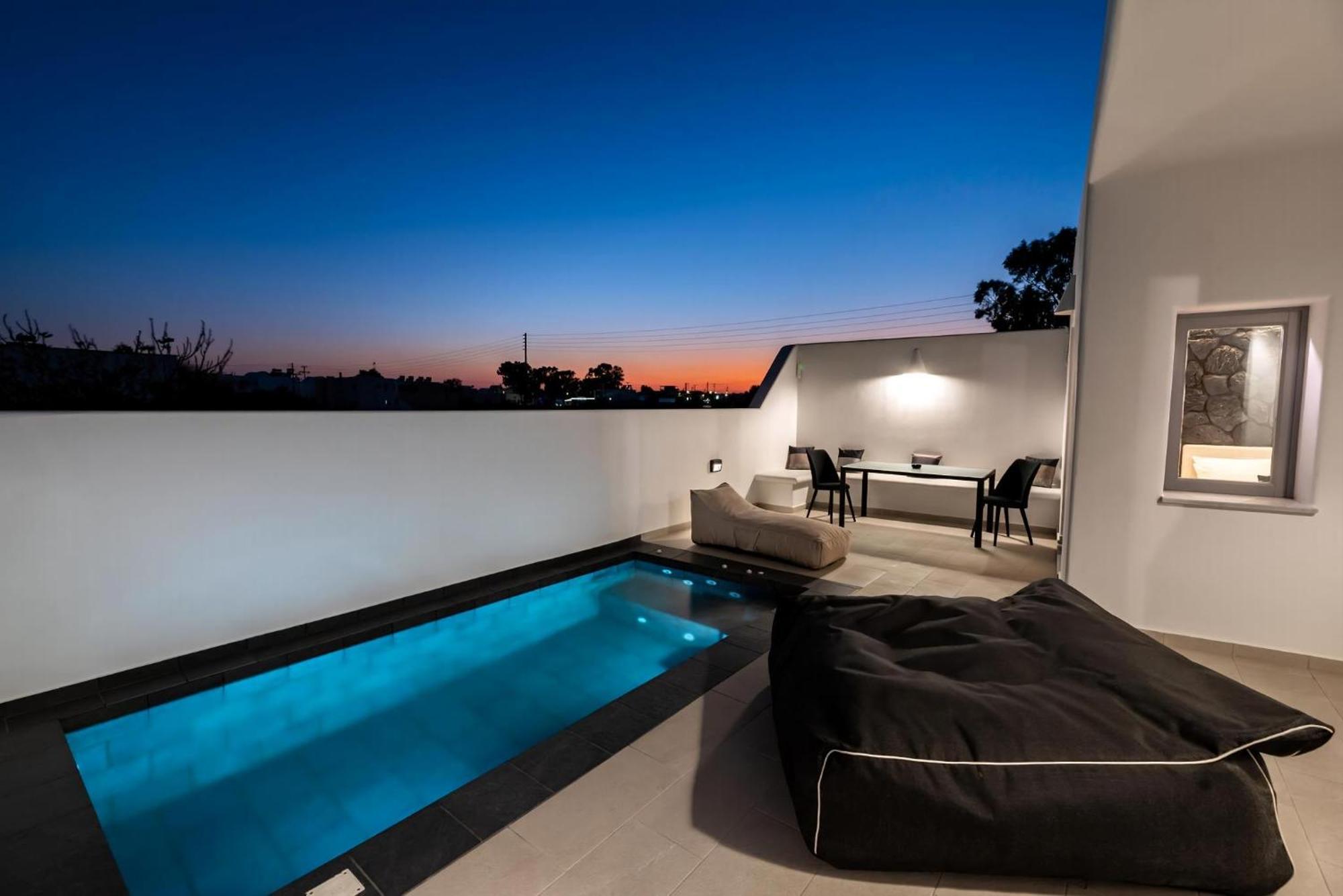 Flv Superior Villa With Private Heated Pool 2 Bedrooms Santorini Perissa (Santorini)