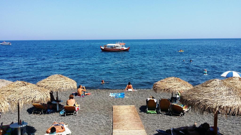 Rodothea And Adams On The Beach, Santorini