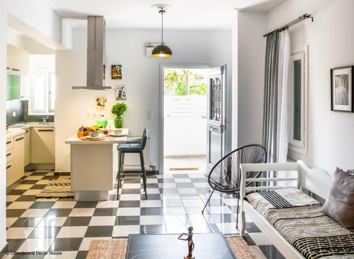 Apartment Chessboard Decor House *