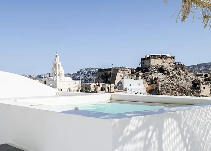 White Curves Santorini