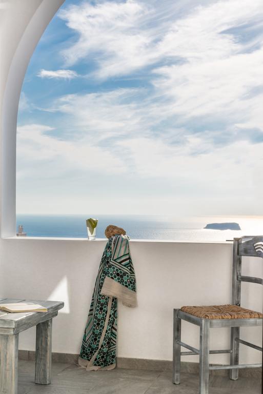 Aspronisi Luxury With Caldera View Pousada Megalochori (Santorini)