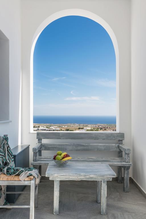 Aspronisi Luxury With Caldera View Pousada Megalochori (Santorini)