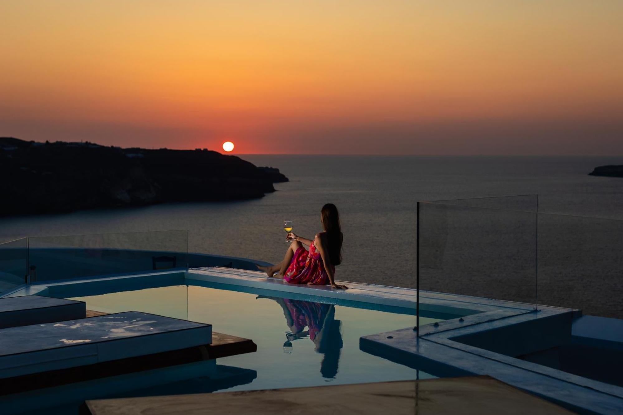 Villa Caldera View Private Megalochori (Santorini)