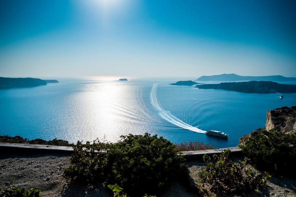 Aegagros Caldera Megalochori (Santorini)